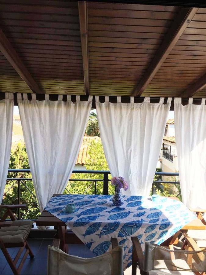 Beach Front Apartment In Pefkochori Buitenkant foto